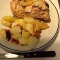 El cooksnap de Pirulina cuando hizo Muslos de pollo al horno.