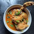 Sushmita Chakraborty's cooksnap of when they made চিকেন কারি (chicken curry recipe in Bengali).