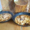 El cooksnap de Irene Yacobi cuando hizo Fabada Asturiana en olla rápida.