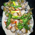 強風 的 青蔥沙茶炒蛤蜊 cooksnap