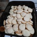 El cooksnap de Fanny tolosa cuando hizo Alfajores de Maizena, con aceite.