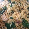 Cooksnap Cempaka Putih semasa beliau membuat Nasi goreng ekspress.
