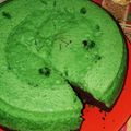 Cooksnap dari Wei En untuk resep Brownies Kukus Coklat Pandan