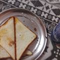 Rashmi का कुकस्नैप जब उन्होंने चीज़ गार्लिक ब्रेड टोस्ट (Cheese garlic bread toast recipe in hindi) बनाया था।