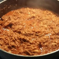 El cooksnap de Yazmin Lopez cuando hizo Tinga de pollo.