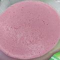 El cooksnap de Vanessa G cuando hizo Mousse de fresas.