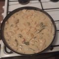 El cooksnap de Vale Carrizo cuando hizo Pollo a la crema🍗.