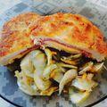 Cooksnap Beata SH z czasów, kiedy przygotował Cordon bleu z kurczaka.