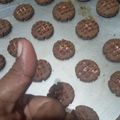 Cooksnap dari Martina Natalia Fonataba untuk resep Good time cookies kw/choco cookies crunchy