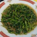 Cooksnap dari Yeni Hutagalung untuk resep Tumis kangkung belacan / ebi mudah
