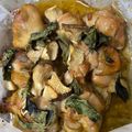 湯小舒 的 無火三杯雞 cooksnap