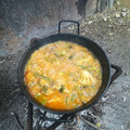 El cooksnap de Marga cuando hizo Arroz meloso con pollo y brócoli.