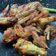Cooksnap Mazz Mellifera semasa beliau membuat Ayam Goreng Cili Kering.
