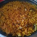 El cooksnap de Vicente Cano cuando hizo Fideuá con preparado de marisco.