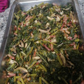 El cooksnap de Paula Fernandez Barros cuando hizo Quiche de grelos y bacon.