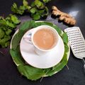 सोनल जयेश सुथार 's cooksnap of when they made હર્બલ ચા (Herbal Tea Recipe In Gujarati).