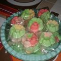 Cooksnap dari mama ubay untuk resep Bolu kukus pelangi