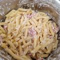 El cooksnap de Manuel Angel Peña cuando hizo Macarrones a la carbonara.