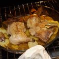 El cooksnap de alberto Moreno cuando hizo Traseros de pollo al horno.