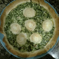 El cooksnap de aibin cuando hizo Quiche de espinacas con queso de cabra.