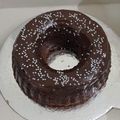 Shilpi Tandon's cooksnap of when they made Bourbon Biscuiti Bundt Cake (with homemade chocolate sauce).