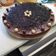 El cooksnap de Belen Sanchez cuando hizo Tarta 🎂 tres chocolates con base de galleta 🍪.