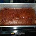 Cooksnap Fairuz Jalaluddin semasa beliau membuat Chocolate wacky cake - no butter, no milk, no eggs.