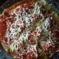 El cooksnap de Maria Zorrilla cuando hizo Canelones rellenos con ricota, nuez y roquefort.