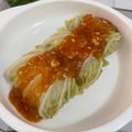 Cooksnap dari Dean Phie untuk resep Steam sawi putih isi ayam dan sayuran