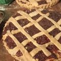 El cooksnap de Yohana Maldonado cuando hizo Pasta frola.