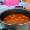 Cooksnap dari Mundy Wuriasih untuk resep Kolak biji salak ubi orange