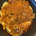 Cooksnap của Minh Hayes khi họ làm theo món Spaghetti