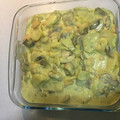 El cooksnap de Raquel RH cuando hizo Patatas con nata y champiñones.