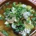 El cooksnap de Violeta Esther Grajales Alcantara cuando hizo Caldo tlalpeño.