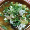 El cooksnap de Violeta Esther Grajales Alcantara cuando hizo Caldo tlalpeño.