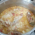 El cooksnap de lau cuando hizo Patatas costilla y arroz.