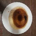 El cooksnap de Melanio Esteban cuando hizo Flan de leche condensada (microondas).