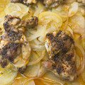 El cooksnap de astrid badia cuando hizo Contramuslo de pollo con especias y patatas.