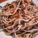 El cooksnap de Carolina Quiroga cuando hizo Tallarines salteado (versión ydk.).