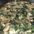 El cooksnap de Catalina cuando hizo Potaje de Garbanzos con espinacas y magra de cerdo.