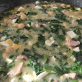 El cooksnap de Catalina cuando hizo Potaje de Garbanzos con espinacas y magra de cerdo.