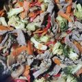 El cooksnap de Felipe Aleman cuando hizo Chop Suey de Res.