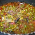 Bina Samir Telivala's cooksnap of when they made લીલાં વટાણા રગ્ડો/ સેવ ઉસલ.