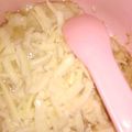 Cooksnap dari Mimi Sulis Tiawati untuk resep Snack siang mpasi 7m+ biskuit milna pisang keju