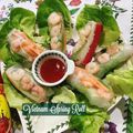 Cooksnap Mahadiah semasa beliau membuat Spring Roll Popia Vietnam.