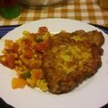 Zsófia Huszta Cooksnap-ja, amikor elkészítette a(z) Csirkemell, sajtos lilahagymás bundában receptet.