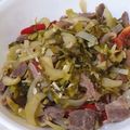 Cooksnap dari Yenti untuk resep Sapi cah Sayur Asin