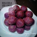 Cooksnap dari Dapur Sesma untuk resep Bola Bola Lumer Ubi Ungu