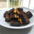 阿文 的 好料日記10:老薑香煎麻油豬血糕 cooksnap