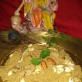 Seema Sahu का कुकस्नैप जब उन्होंने पंजरी (Panjiri recipe in Hindi) बनाया था।
